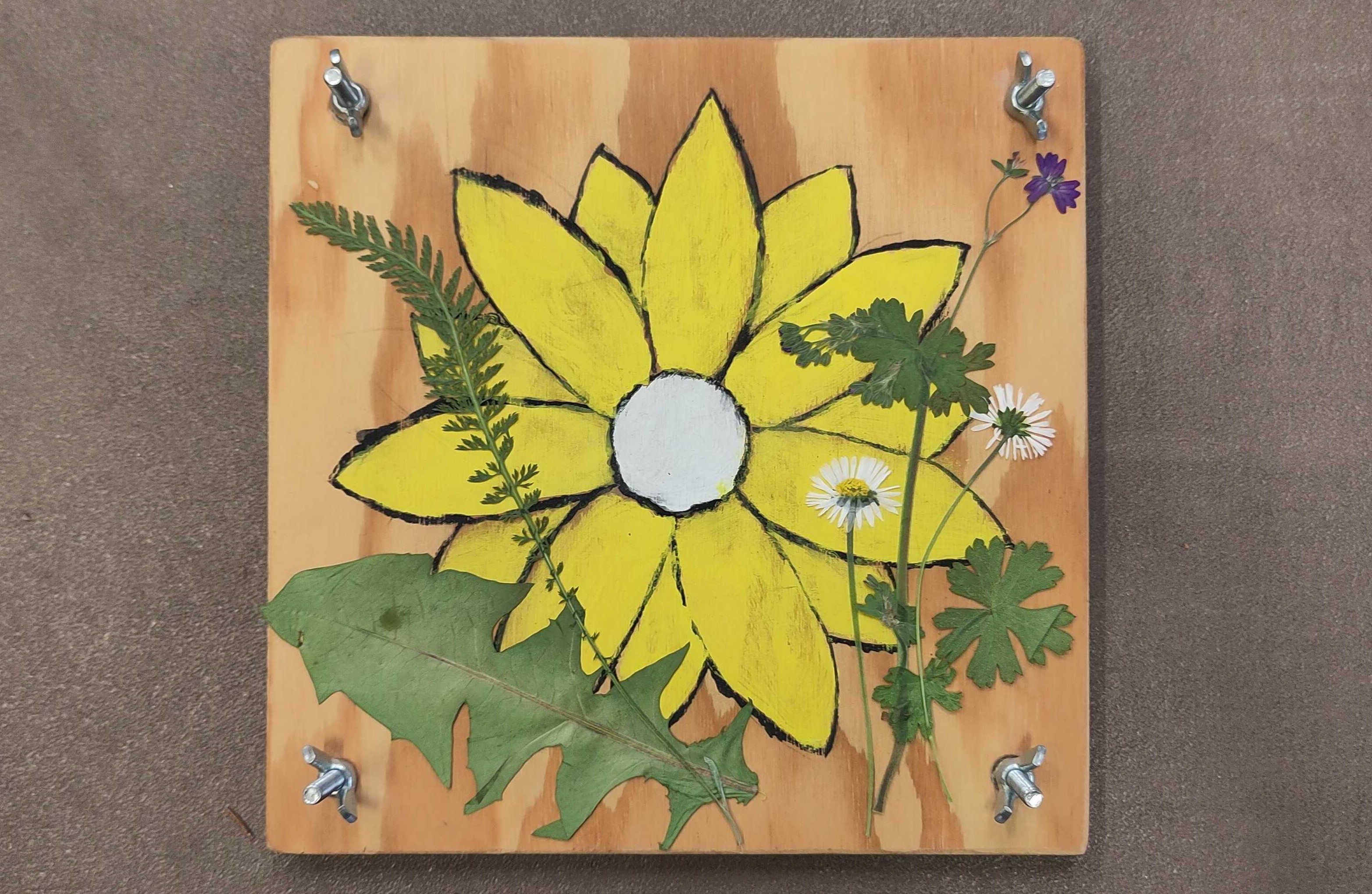 Blumenpresse