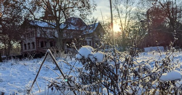 haus rueckseite schnee1