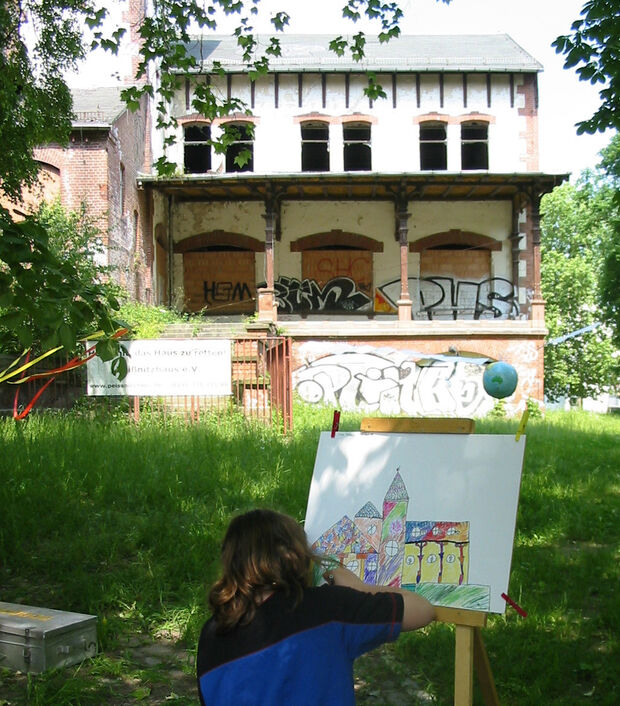 2003.06.01 kinderfest zeichnung kind